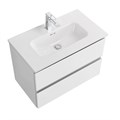 Тумба с раковиной подвесная BelBagno KRAFT 39 60 Bianco Opaco, раковина BB600/390ETL KRAFT 39-600/390-2C-SO-BO;BB600/390ETL