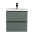 Тумба с раковиной подвесная BelBagno KRAFT 39 50 Еловый Матовый, раковина BB500/390ETL KRAFT 39-500/390-2C-SO-VO;BB500/390ETL