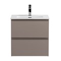 Тумба с раковиной подвесная BelBagno KRAFT 39 50 Бежевый матовый, раковина BB500/390ETL KRAFT 39-500/390-2C-SO-СO;BB500/390ETL