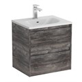 Тумба с раковиной подвесная BelBagno KRAFT 39 50 Pino Pasadena, раковина белая BB-8099-3-50 KRAFT 39-500/390-2C-SO-PP;BB-8099-3-50