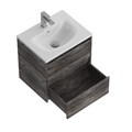 Тумба с раковиной подвесная BelBagno KRAFT 39 50 Pino Pasadena, раковина белая BB-8099-3-50 KRAFT 39-500/390-2C-SO-PP;BB-8099-3-50