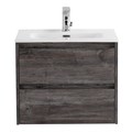 Тумба с раковиной подвесная BelBagno KRAFT 39 50 Pino Pasadena, раковина белая KRAFT 39-500/390-2C-SO-PP;BB500/390ETL