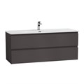 Тумба с раковиной подвесная BelBagno KRAFT 120 Темно-Серый Матовый, раковина BB-8099-120 KRAFT-1200-2C-SO-GSO;BB-8099-120