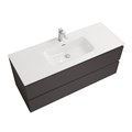 Тумба с раковиной подвесная BelBagno KRAFT 120 Темно-Серый Матовый, раковина BB1200ETL KRAFT-1200-2C-SO-GSO;BB1200ETL