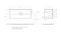 Тумба с раковиной подвесная BelBagno KRAFT 120 Еловый Матовый, раковина BB-8099-120 KRAFT-1200-2C-SO-VO;BB-8099-120