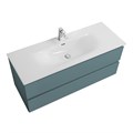 Тумба с раковиной подвесная BelBagno KRAFT 120 Голубой Матовый, раковина BB-8099-120 KRAFT-1200-2C-SO-AO;BB-8099-120