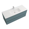 Тумба с раковиной подвесная BelBagno KRAFT 120 Голубой Матовый, раковина BB1200ETL KRAFT-1200-2C-SO-AO;BB1200ETL