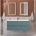 Тумба с раковиной подвесная BelBagno KRAFT 120 Голубой Матовый, раковина BB1200ETL KRAFT-1200-2C-SO-AO;BB1200ETL