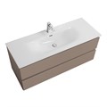 Тумба с раковиной подвесная BelBagno KRAFT 120 Бежевый матовый, раковина BB-8099-120 KRAFT-1200-2C-SO-СO;BB-8099-120