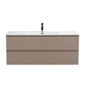 Тумба с раковиной подвесная BelBagno KRAFT 120 Бежевый матовый, раковина BB1200ETL KRAFT-1200-2C-SO-СO;BB1200ETL