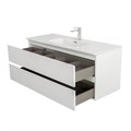 Тумба с раковиной подвесная BelBagno KRAFT 120 Bianco Opaco, раковина BB1200ETL KRAFT-1200-2C-SO-BO;BB1200ETL