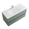 Тумба с раковиной подвесная BelBagno KRAFT 100 Еловый Матовый, раковина BB-8099-100 KRAFT-1000-2C-SO-VO;BB-8099-100