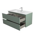 Тумба с раковиной подвесная BelBagno KRAFT 100 Еловый Матовый, раковина BB1000ETL KRAFT-1000-2C-SO-VO;BB1000ETL