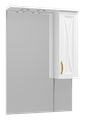 Амбра - 70 зеркало-шкаф прав. (свет) П-Амб0270-0322ЯП