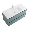 Тумба с раковиной подвесная BelBagno KRAFT 100 Голубой Матовый, раковина BB1000ETL KRAFT-1000-2C-SO-AO;BB1000ETL