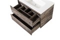 Тумба с раковиной подвесная BelBagno KRAFT 100 Pino Pasadena, раковина белая KRAFT-1000-2C-SO-PP;BB1000ETL