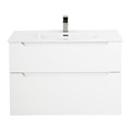 Тумба с раковиной подвесная BelBagno ETNA-H60 80 Bianco Lucido, раковина белая ETNA-H60-800-2C-SO-BL-P;BB800ETL