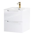 Тумба с раковиной подвесная BelBagno ETNA 50 Bianco Opaco, раковина белая ETNA-500-2C-SO-BO;BB500ETL