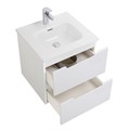 Тумба с раковиной подвесная BelBagno ETNA 50 Bianco Opaco, раковина белая ETNA-500-2C-SO-BO;BB500ETL