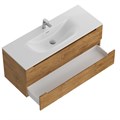 Тумба с раковиной подвесная BelBagno ETNA 120 Rovere Nature, раковина белая BB-8099-120 ETNA-1200-2C-SO-RN-P;BB-8099-120