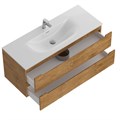 Тумба с раковиной подвесная BelBagno ETNA 120 Rovere Nature, раковина белая BB-8099-120 ETNA-1200-2C-SO-RN-P;BB-8099-120
