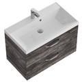 Тумба с раковиной подвесная BelBagno AURORA 80 Pino Pasadena, раковина белая 8.1135.192160.0270OP;AURORA-800-2C-SO-PP;BB800/450-LV-MR-AST