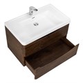 Тумба с раковиной подвесная BelBagno ANCONA-N 80 Rovere Moro, раковина белая 01435568276