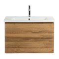 Тумба с раковиной подвесная BelBagno ALBANO-CER 80 Rovere Rustico, раковина белая ALBANO-CER-800-2C-SO-RR;12080-KL