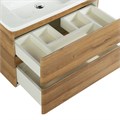 Тумба с раковиной подвесная BelBagno ALBANO-CER 80 Rovere Rustico, раковина белая ALBANO-CER-800-2C-SO-RR;12080-KL