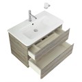Тумба с раковиной подвесная BelBagno ALBANO-CER 80 Pino Scania, раковина белая ALBANO-CER-800-2C-SO-PS;12080-KL