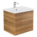 Тумба с раковиной подвесная BelBagno ALBANO-CER 50 Rovere Rustico, раковина белая ALBANO-CER-500-2C-SO-RR;12050-KL