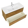 Тумба с раковиной подвесная BelBagno ALBANO-CER 105 Rovere Rustico, раковина белая ALBANO-CER-1050-2C-SO-RR;12105-KL