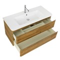 Тумба с раковиной подвесная BelBagno ALBANO-CER 105 Rovere Rustico, раковина белая ALBANO-CER-1050-2C-SO-RR;12105-KL