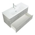 Тумба с раковиной подвесная BelBagno ALBANO-CER 105 Cemento Verona Grigio, раковина белая ALBANO-CER-1050-2C-SO-CVG;12105-KL