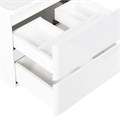 Тумба с раковиной подвесная BelBagno ALBANO 60 Bianco Lucido, раковина белая ALBANO-600-2C-SO-BL;BB600/455-LV-MR-ALR