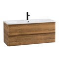 Тумба с раковиной подвесная BelBagno ALBANO 120 Rovere Rustico, раковина белая ALBANO-1200-2C-SO-RR;BB1200/455-LV-MR-ALR