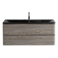 Тумба с раковиной подвесная BelBagno ALBANO 120 Pino Scania, раковина чёрная ALBANO-1200-2C-SO-PS;BB1200/455-LV-ART-ALR-NERO