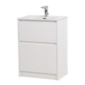 Тумба с раковиной напольная BelBagno KRAFT 39 50 Bianco Opaco, раковина белая KRAFT39-500/390-2C-PIA-BO;BB500/390ETL