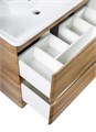 Тумба с раковиной напольная BelBagno ALBANO 80 Rovere Rustico, раковина белая ALBANO-800-2C-PIA-RR;BB800/455-LV-MR-ALR