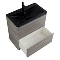 Тумба с раковиной напольная BelBagno ALBANO 100 Pino Scania, раковина чёрная ALBANO-1000-2C-PIA-PS;BB1000/455-LV-ART-ALR-NERO