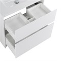 Тумба с керамической раковиной напольная BelBagno KRAFT 80 Bianco Opaco, раковина BB800ETL белая KRAFT-800-2C-PIA-BO;BB800ETL