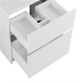 Тумба с керамической раковиной напольная BelBagno KRAFT 60 Bianco Opaco, раковина BB600ETL белая KRAFT-600-2C-PIA-BO;BB600ETL