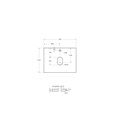 Столешница из керамогранита BelBagno KEP-60-CDEC Cemento Decorato KEP-60-CDEC