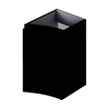 Шкафчик подвесной с одной распашной створкой, левый VAGUE CEZARES 55284 Nero Opaco 55284, VAGUE