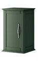 Шкафчик подвесной с одной распашной дверцей, реверсивный CEZARES TIFFANY 55334 Verde opaco 55334, TIFFANY