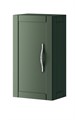 Шкафчик подвесной с одной распашной дверцей, реверсивный CEZARES TIFFANY 55333 Verde opaco 55333, TIFFANY