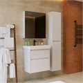 Тумба Lemark COMBI 70 см под 1 раковину, подвесная/напольная, 2 ящика, цвет корпуса, фасада: Белый г LM03C70T