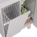 Шкаф Lemark ROMANCE 60 см подвесной/напольный, с откидной корзиной для белья, цвет корпуса, фасада: LM07R35N-SH