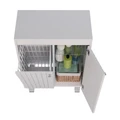 Шкаф Lemark ROMANCE 60 см подвесной/напольный, с откидной корзиной для белья, цвет корпуса, фасада: LM07R35N-SH