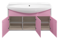 Джулия - 105 Тумба подвесная розовая Л-Джу01105-1210По